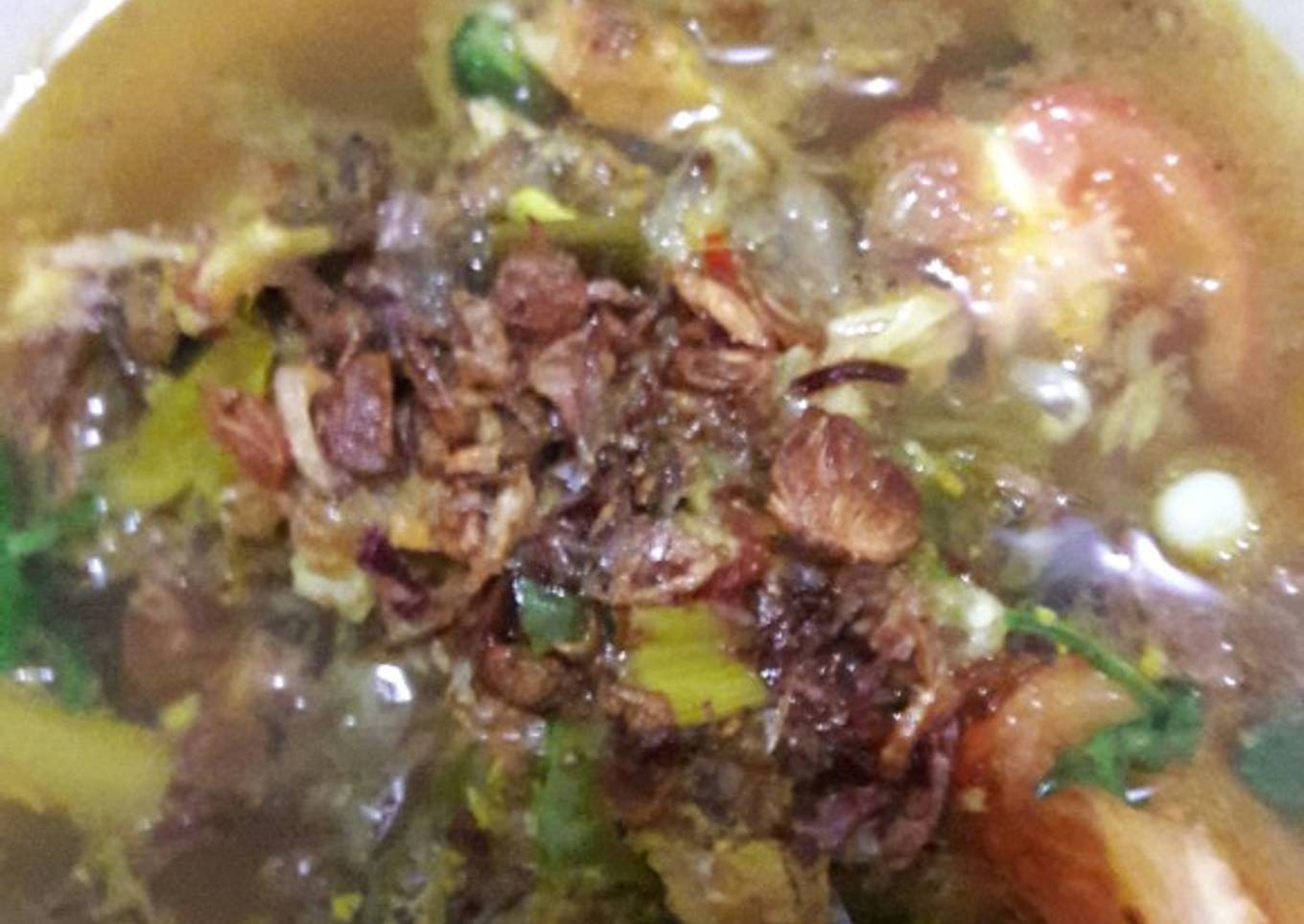 Soto kuah kuning