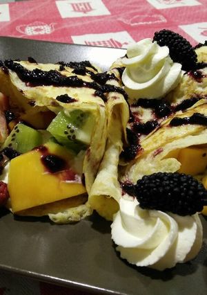 Hình của món Bánh crepes.