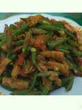 Tumis buncis Segar