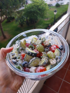Una foto de Ensalada griega a mi manera