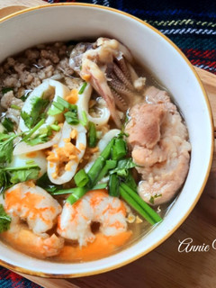 Hình của món Hủ tiếu mực.