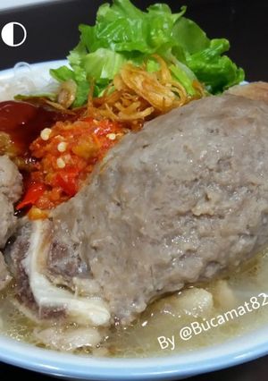 Foto resep Bakso tulang