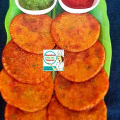 A picture of Spicy Besan Mini Pan Cake.