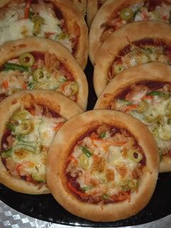 صورة لوصفة ميني بيتزا 🍕 بالتونه