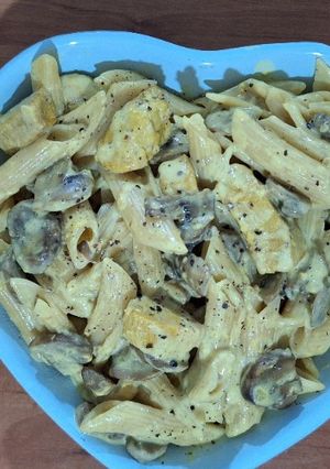 عکسی از دستور پاستا پنه آلفردو