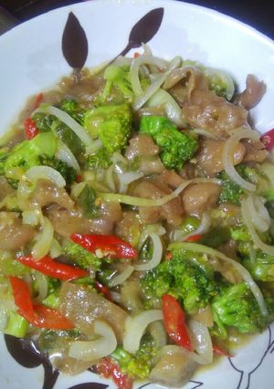 Foto resep Tumis brokoli tetelan sapi