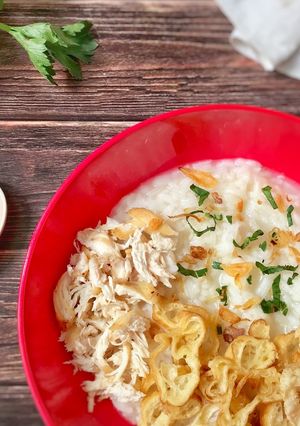 Foto resep Bubur ayam klasik (#PR_HomeMadeStreetFood)