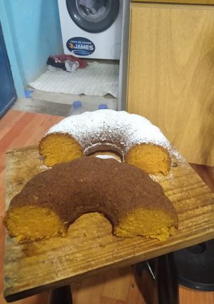Una foto de Torta zanahoria
