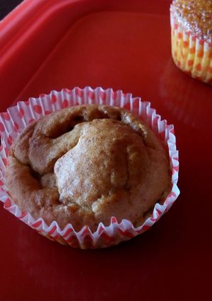 Una foto de Muffins de banana y avena