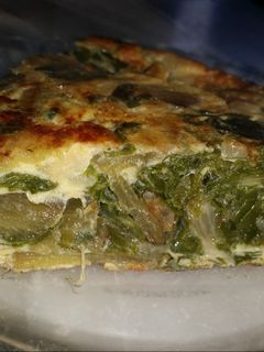 Una foto de Tortilla de acelgas