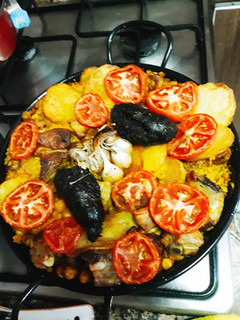 Una foto de Arroz al horno estilo valenciano...Recetas