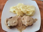 Una foto de filete de vacuno al horno