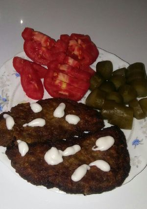 عکسی از دستور همبرگر خانگی با سویا😋