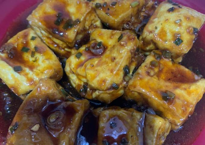 Langkah Mudah Memasak Resep Tahu saus teriyaki