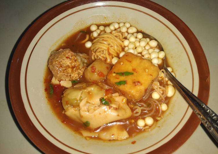 Baso malang kuah jeletot