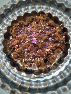 عکسی از دستور حلوا خرما بلوچی