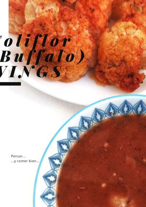 Una foto de Coliflor WINGS