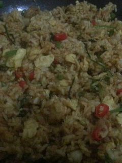 Foto resep Nasi goreng Teri with kangkung