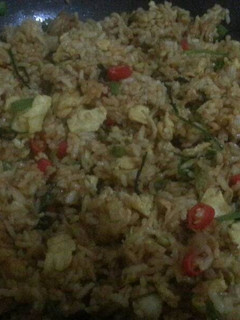 Foto resep Nasi goreng Teri with kangkung