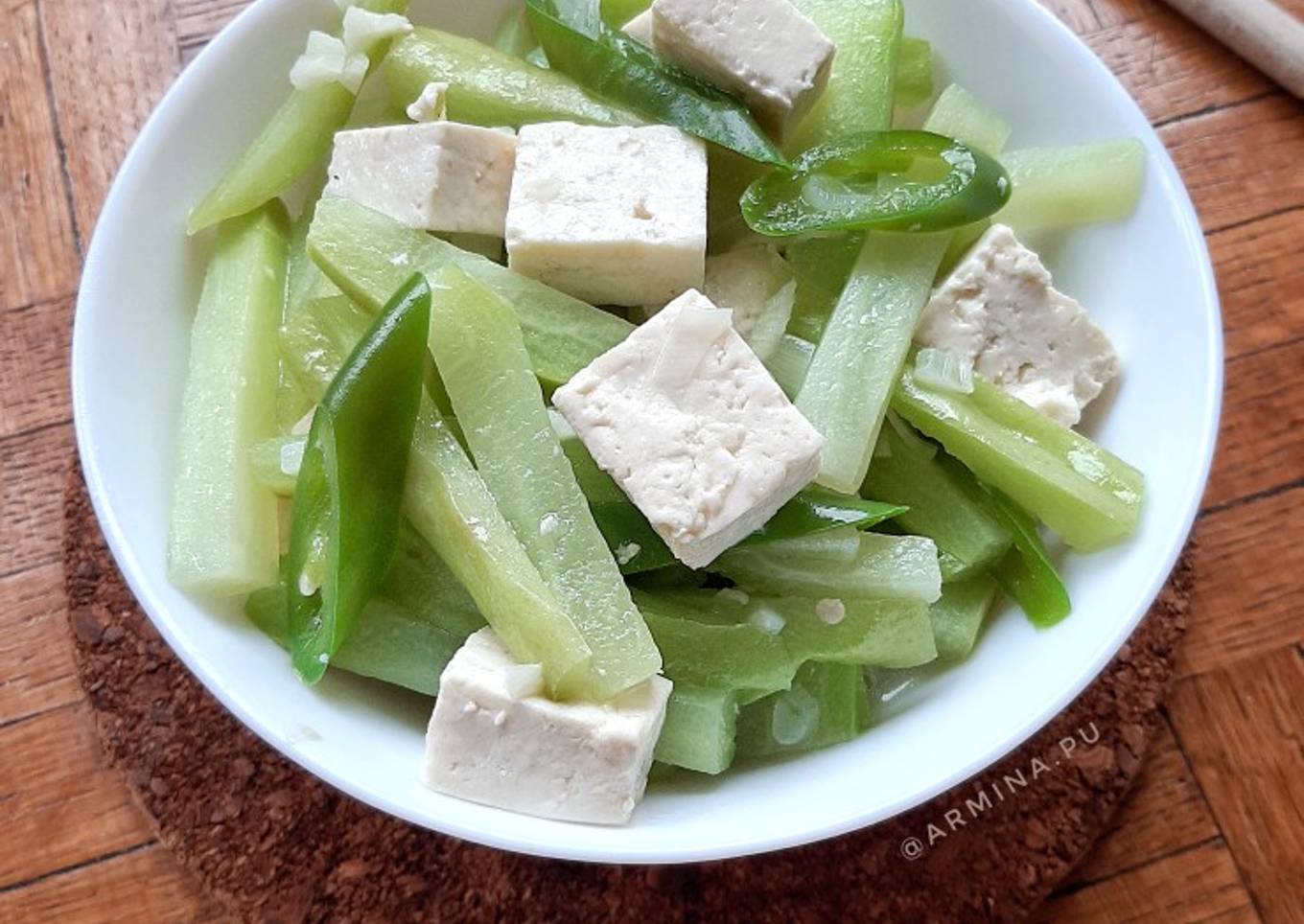 Sayur Labu Siam Tahu