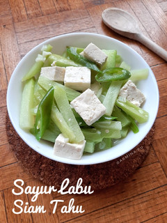 Foto resep Sayur Labu Siam Tahu