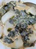 Seaweed and Daikon with Sesame Sauce
