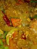 Kwetiau goreng apa adanya
