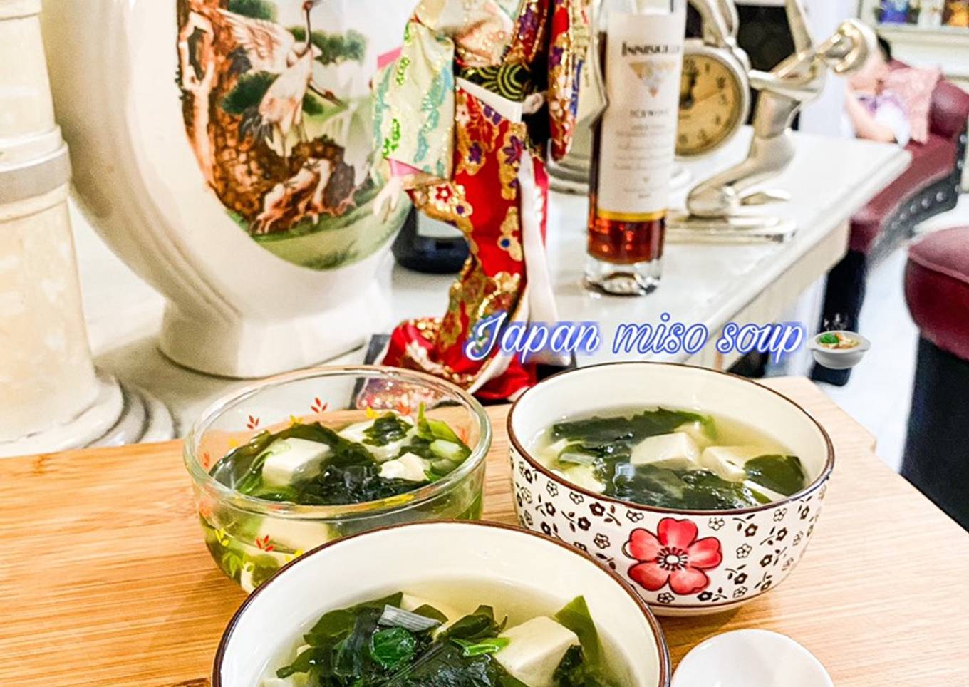 Japan miso soup