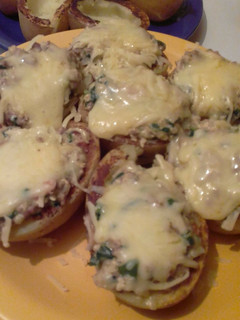 Una foto de Papas rellenas