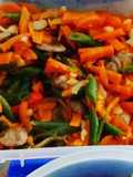 Carrot and Green Bean stir Fry *Vegan