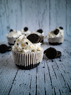 Foto de Mini Cheesecakes Gelados de Oreo