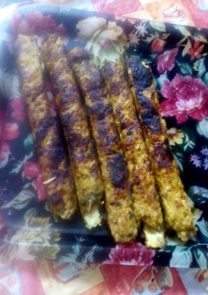 عکسی از دستور کباب کوبیده