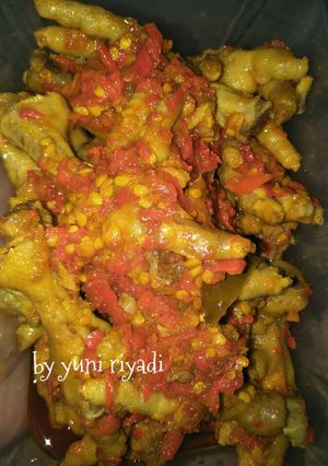 Foto resep Ceker Mercon empuuukk