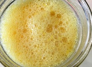 Una foto de Batido de Mango (smoothie)
