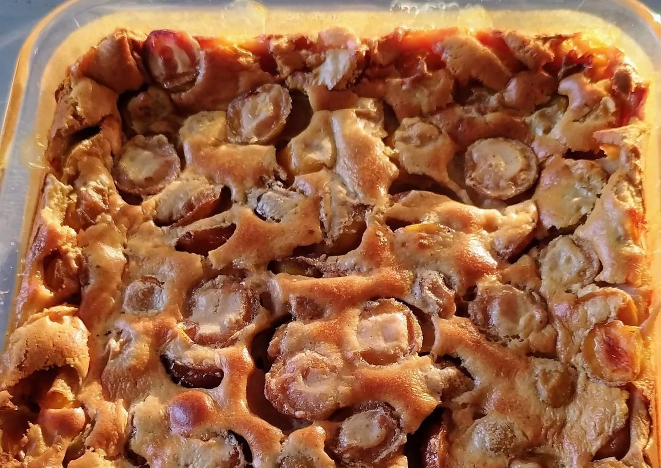 Clafoutis facile aux mirabelles