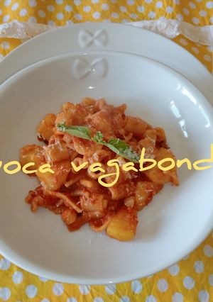 Foto di Pasta e Patate con la Salsa