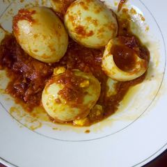 A picture of Egg curry #author marathon #festive contest, Mombasa.