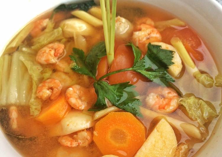 Resep Tom Yam Udang oleh putri dhwina Cookpad