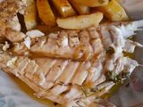 Τσιπούρα στο φούρνο με πατάτες