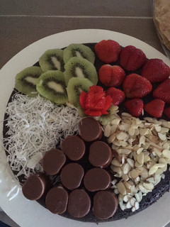 Una foto de Pastel imposible