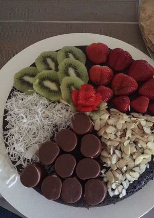 Una foto de Pastel imposible