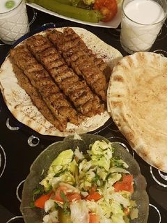 صورة لوصفة كباب مشوي