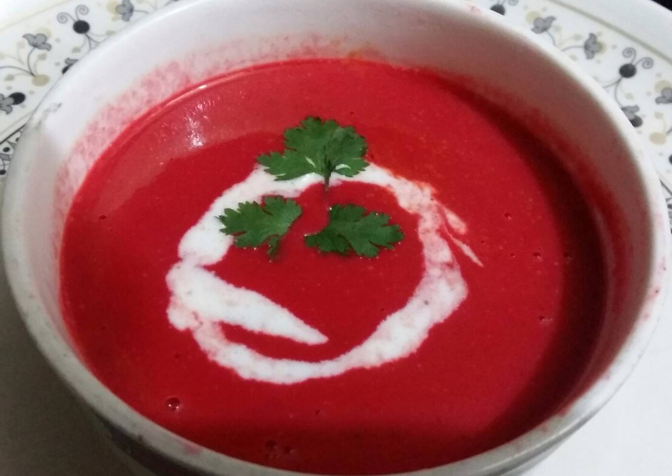 Creamy tomato soup
