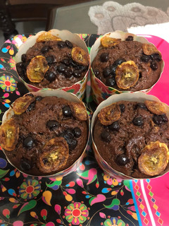 Foto resep Banana Choco Chips Muffin