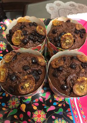 Foto resep Banana Choco Chips Muffin