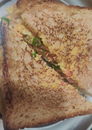 A picture of Malai Sandwich.