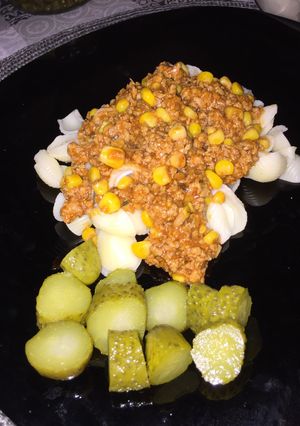Chili con carne (nagyon könnyű elkészíteni) (chilis bab másképp) (Knorr por) recept fotója