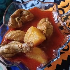 A picture of Chicken korma.
