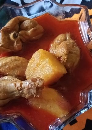 A picture of Chicken korma.