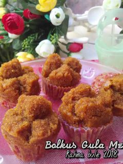 Foto resep Bolu Kukus Gula Merah (eggless & no mixer)